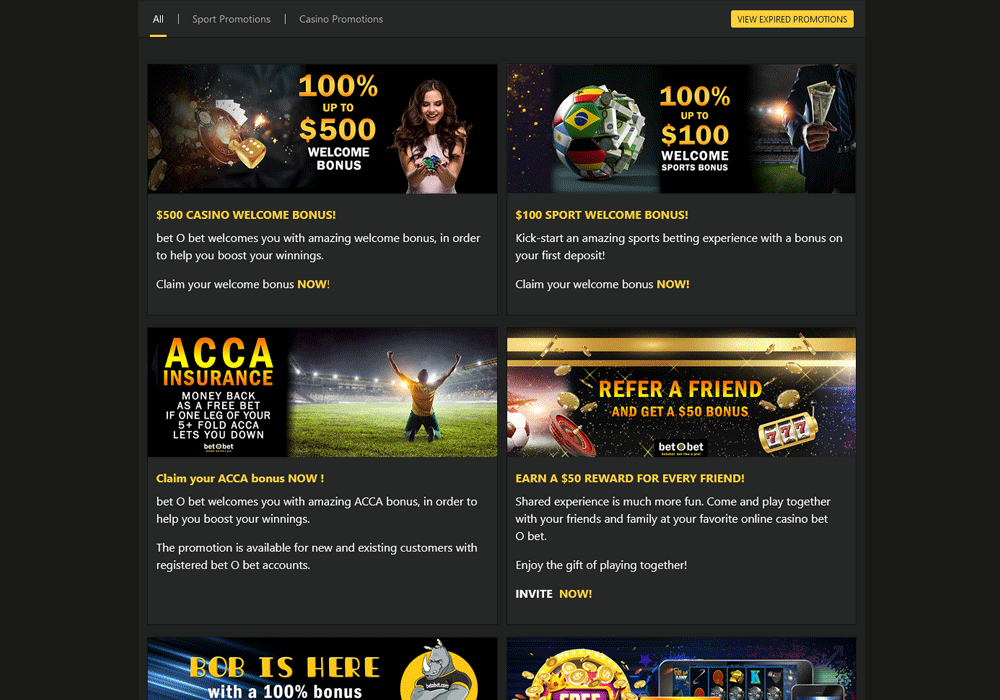Regular Promotions