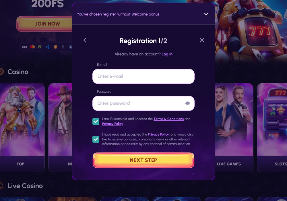 How to Signup