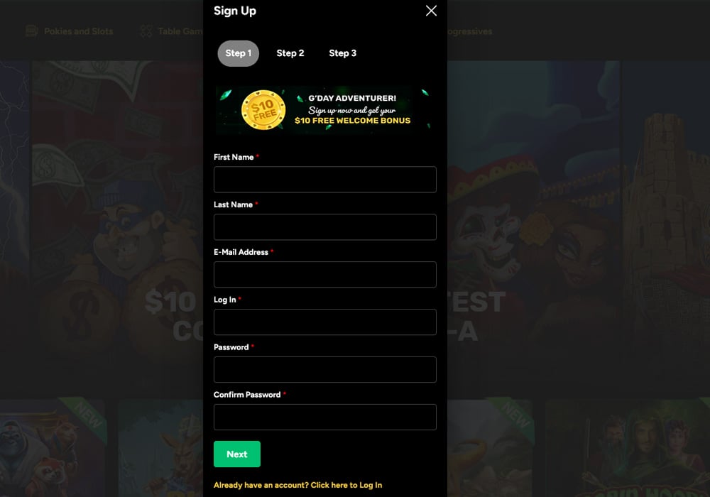 How To Sign Up