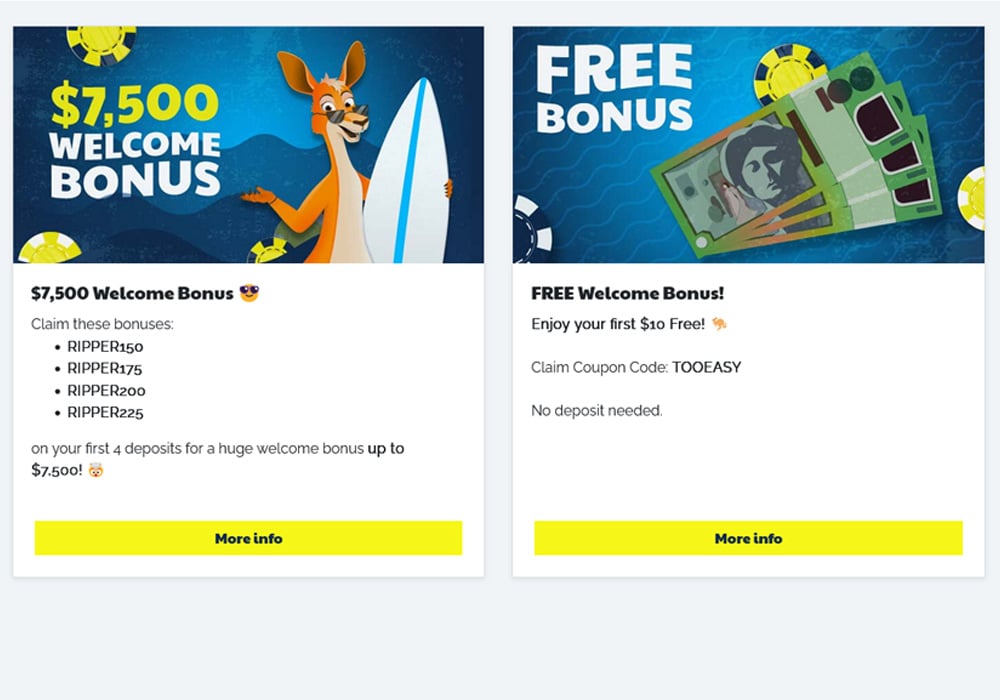 Welcome Bonus