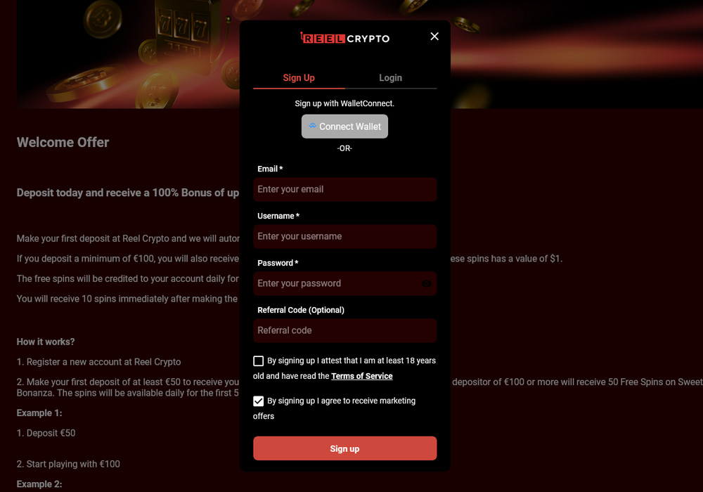 How To Sign Up