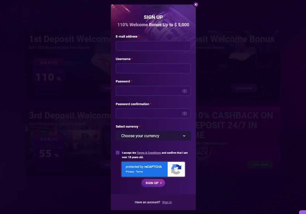 How to Signup