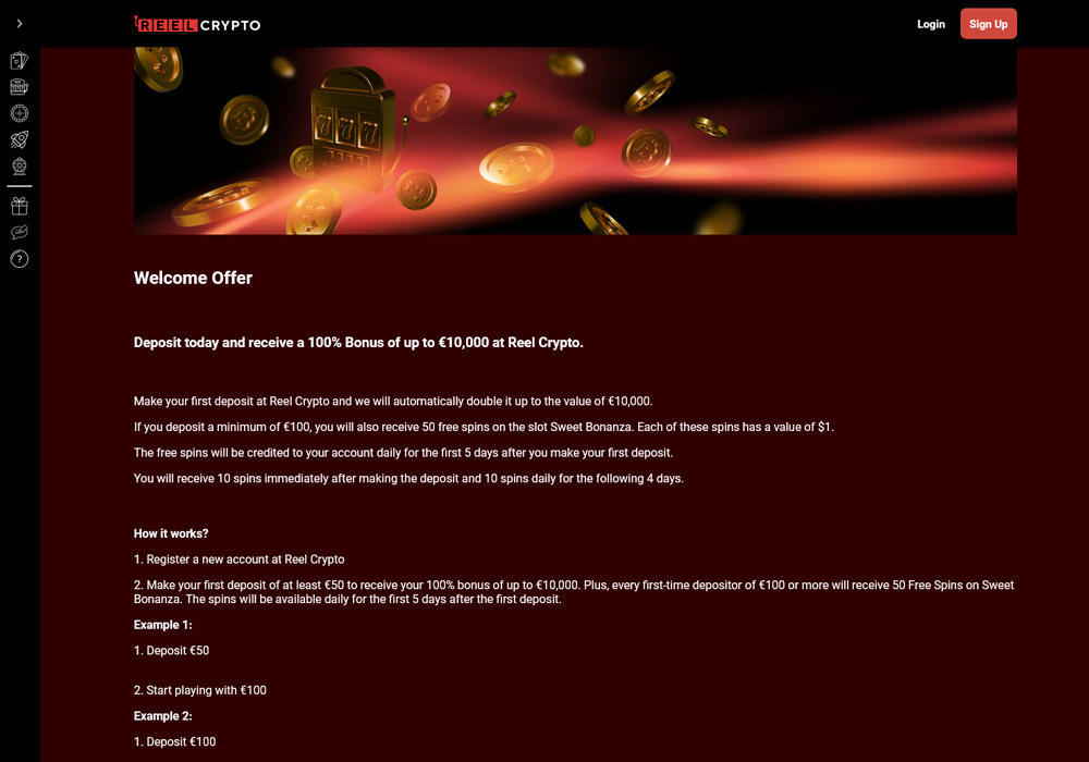 Welcome Bonus