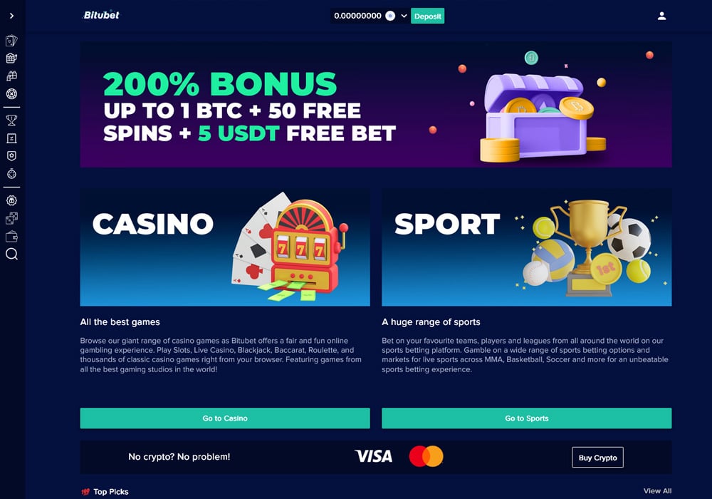 Bitubet Homepage