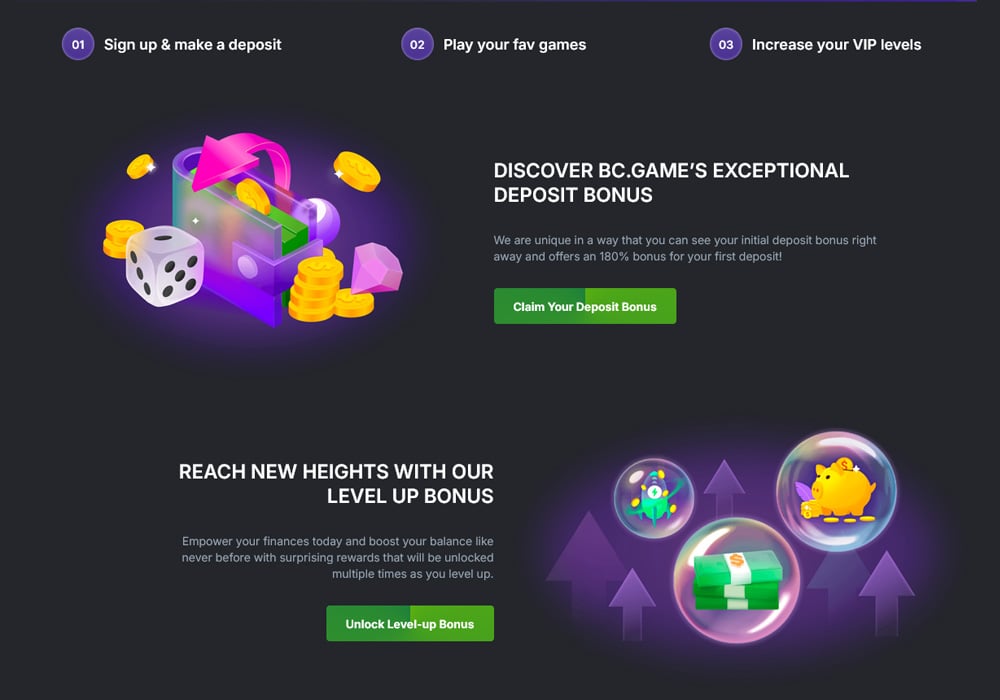 Welcome Bonuses