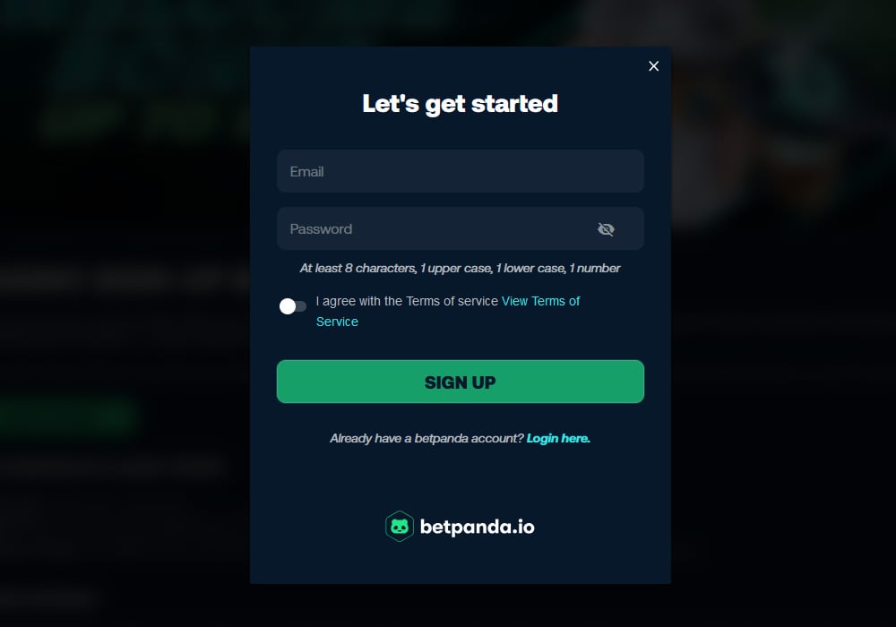 How to Sign Up