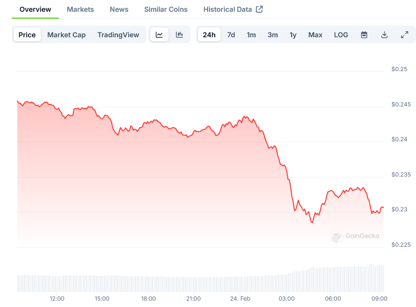 Dogecoin Price on CoinGecko