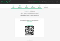 Changelly Send to